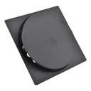 Ver imagem 1 de Ralo Click Up Veda Cheiro 15 Cm X 15 Cm Grafite/black Matte - Demima