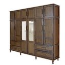 Ver imagem 3 de Guarda-Roupa Casal com Espelho 12 Portas 4 Gavetas Goiânia Rodmóveis