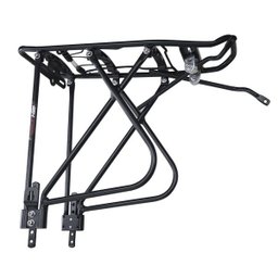 Bagageiro Bike 29 Alumínio Regulável Aros 26 a 29 Preto High One - 1 Bagageiro Bike 29 Alumínio Regulável Aros 26 a 29 Preto High One - 1