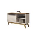 Ver imagem 1 de Rack American 1 Porta Off White Freijo