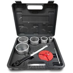 Kit Jogo Serra Copo Diamantada Cerâmica E Telha 728429 Mtx - 1