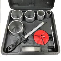Kit Jogo Serra Copo Diamantada Cerâmica E Telha 728429 Mtx - 7
