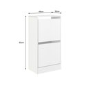 Ver imagem 3 de Sapateira Compacta com Porta Vai e Vem – Moderna e Prática