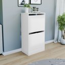 Ver imagem 1 de Sapateira Compacta com Porta Vai e Vem – Moderna e Prática