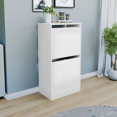 Sapateira Compacta com Porta Vai e Vem – Moderna e Prática