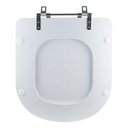 Ver imagem 5 de Tampa Vaso Sanitário Poliester Acrilico Vogue Plus Branco para Bacia Deca