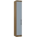 Ver imagem 1 de Guarda Roupa Modulado 38cm 1 Porta Paris Luciane Móveis