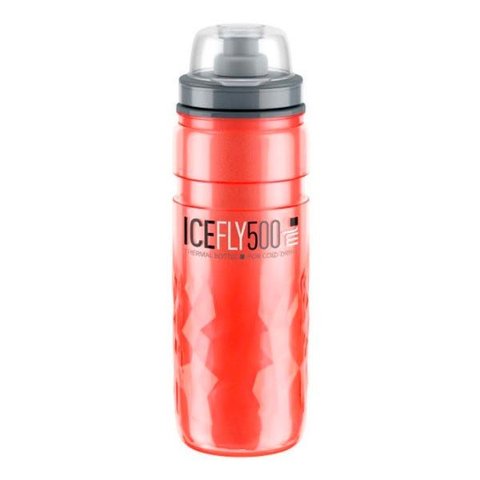 Garrafa Térmica Ciclismo Elite Ice Fly 500ml Vermelho