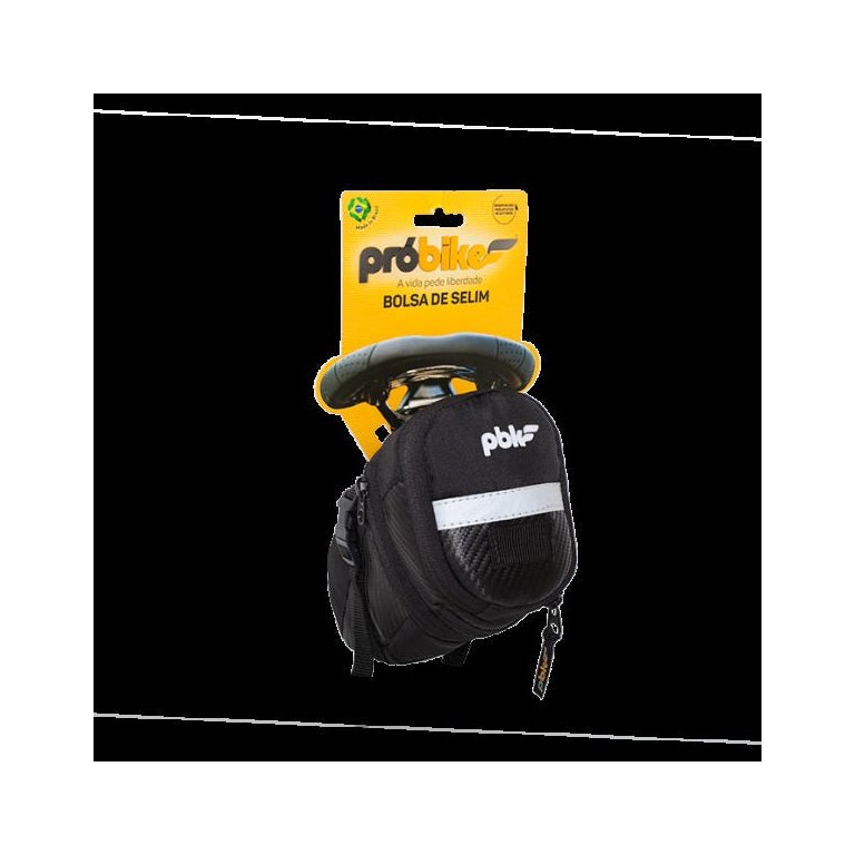 Bolsa de Selim Expansível Velo PróBike Preto