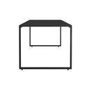 Ver imagem 4 de Mesa de Jantar 06 Lugares Porto 160 cm Preto Base Metálica Industrial Preto - D’Rossi