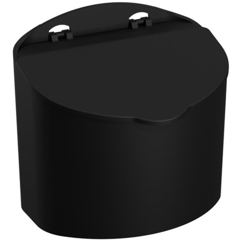 Saleiro Preto 500g Coza - 10843/0008 - Brinox Saleiro 500g Preto Coza 10843/0008