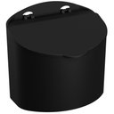Ver imagem 1 de Saleiro Preto 500g Coza - 10843/0008 - Brinox Saleiro 500g Preto Coza 10843/0008