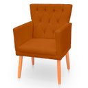 Ver imagem 5 de Kit Poltrona Capitonê Clássica Confortável para Sala e Quarto Ana Suede