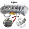 Kit Cerca Concertina Flat 45cm Galv 10mtrs +alicate Krause - 1