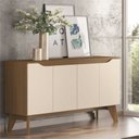 Ver imagem 1 de Buffet Quartzo 4 Portas Nature Off White