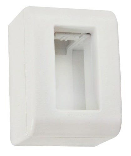 Conjunto Sobrepor Tomada 1 Posto Lizflex Tramonti 57303001 - 1