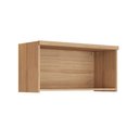 Ver imagem 2 de Armário Aéreo Cozinha 80 Cm Bless 1 Porta 100% Mdf Jequitiba/off White Fosco - Linea Brasil