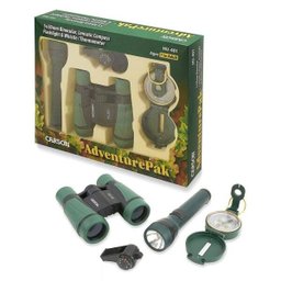 Kit AdventurePak - Binóculo + Bussola + Lanterna + Apito/Termômetro HU401 CARSON - 3