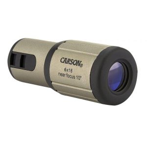 Monóculo super compacto Close-Up com ampliação de 6X e lente de 18mm CF618 CARSON