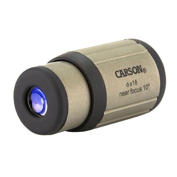 Monóculo super compacto Close-Up com ampliação de 6X e lente de 18mm CF618 CARSON - 2