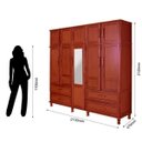 Ver imagem 3 de Guarda-Roupa Casal com Espelho 10 Portas Goiânia Rodmóveis