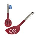 Ver imagem 1 de ESCUMADEIRA DE NYLON VERMELHO CABO INOX 36CM WESTERN NA-02