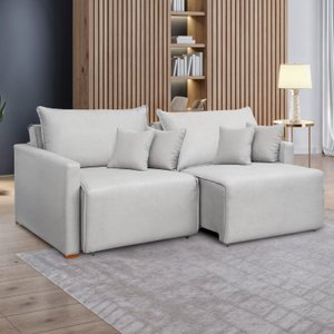 Sofá Cama Retrátil e Reclinável 180cm Júlia