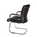 Ver imagem 4 de Cadeira Fixa Estofada W-50a Preta