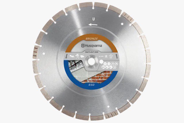 Disco Diamantado Corte Concreto 350mm Husqvarna S50h - 1