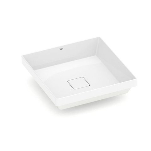 Cuba de Sobrepor 400x400 sem Mesa Terra T16 Branco Roca Cód. A327B3C000