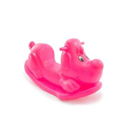 Gangorra Cachorro Balanço Infantil - Balanço Cor Rosa - 1