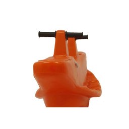 Gangorra Jacaré Balanço Infantil 2 Lugares Cor Laranja - 2
