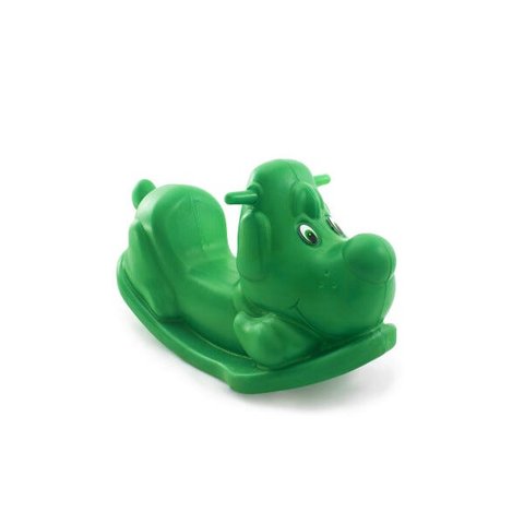 Gangorra Cachorro Balanço Infantil - Balanço Cor Verde