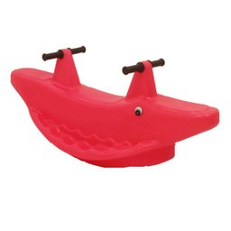 Gangorra Jacaré Balanço Infantil 2 Lugares Cor Rosa - 1