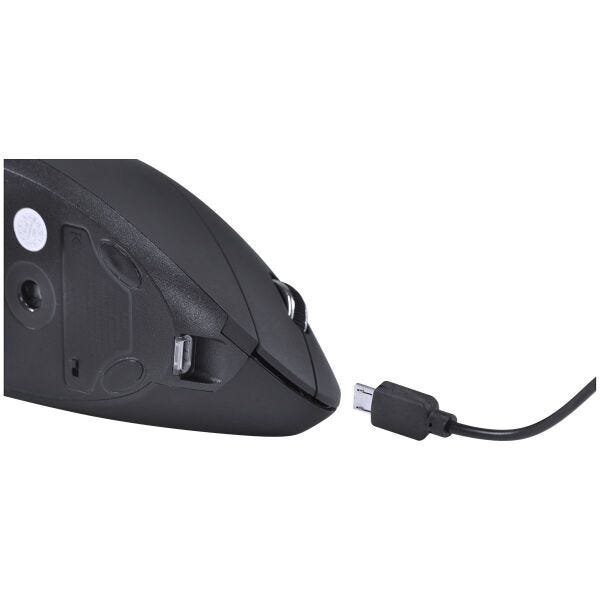 Mouse Sem Fio Ergonômico Power Fit 1600DPI Vinik PM300 - 12