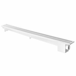 Ralo Linear Modulável Sifonado 700 mm Branco Herc - 1