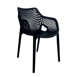 Cadeira Suits com Braço preta - Top Chairs - 4