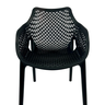 Cadeira Suits com Braço preta - Top Chairs - 2