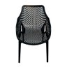 Cadeira Suits com Braço preta - Top Chairs - 3