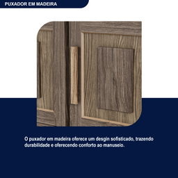 Guarda-Roupa Casal com Espelho 12 Portas 4 Gavetas Rio Branco Premium  - 7