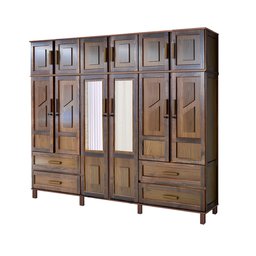 Guarda-Roupa Casal com Espelho 12 Portas 4 Gavetas Rio Branco Premium  - 2
