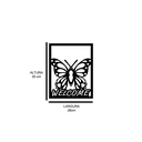 Ver imagem 3 de Quadro de Parede Welcome Borboleta em MDF