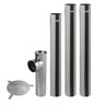 Kit Chaminé Para Fogão a Lenha 5 Peças Inox Zatti - 1