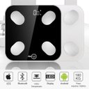 Ver imagem 5 de Balança Digital Smart Corporal Com Bioimpedância APP Android/IOS Preto - FlexInter Fit