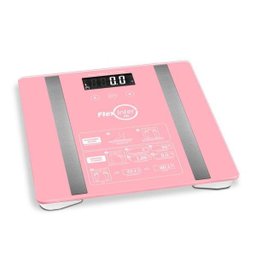 Balança Digital Corporal Com Bioimpedância Simple Rosa - FlexInter - 2