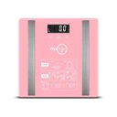 Ver imagem 1 de Balança Digital Corporal Com Bioimpedância Simple Rosa - FlexInter