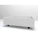 Ver imagem 2 de Caixa Baú Gaveta Com Rodízios Para Brinquedos Para Cama