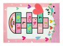 Ver imagem 1 de Tapete Infantil 1,00m X 1,40m Estampas Temáticas Quarto Kids Antiderrapante 100% Poliéster