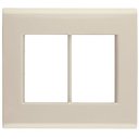 Ver imagem 1 de Placa Espelho 4x4 6 Tomada Liz Bege Tramontina 57106081