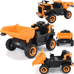 Caminhão de Pedreira Eletrico Bandeirante Car Truck 12v Controle - 2